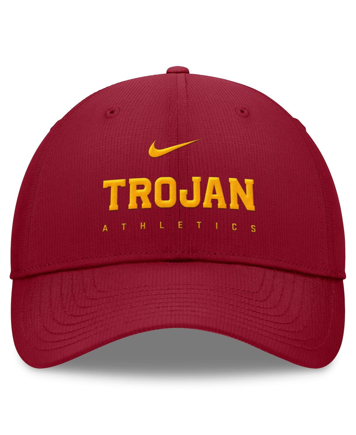 Nike Men's Usc Trojans 2024/25 On-field Club Performance Adjustable Hat In Cardinal