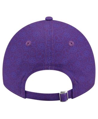 Women's Purple Minnesota Vikings Smiley 9TWENTY Adjustable Hat