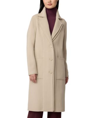 Soia & Kyo Women's Benicia Double Face Wool Coat - Macy's
