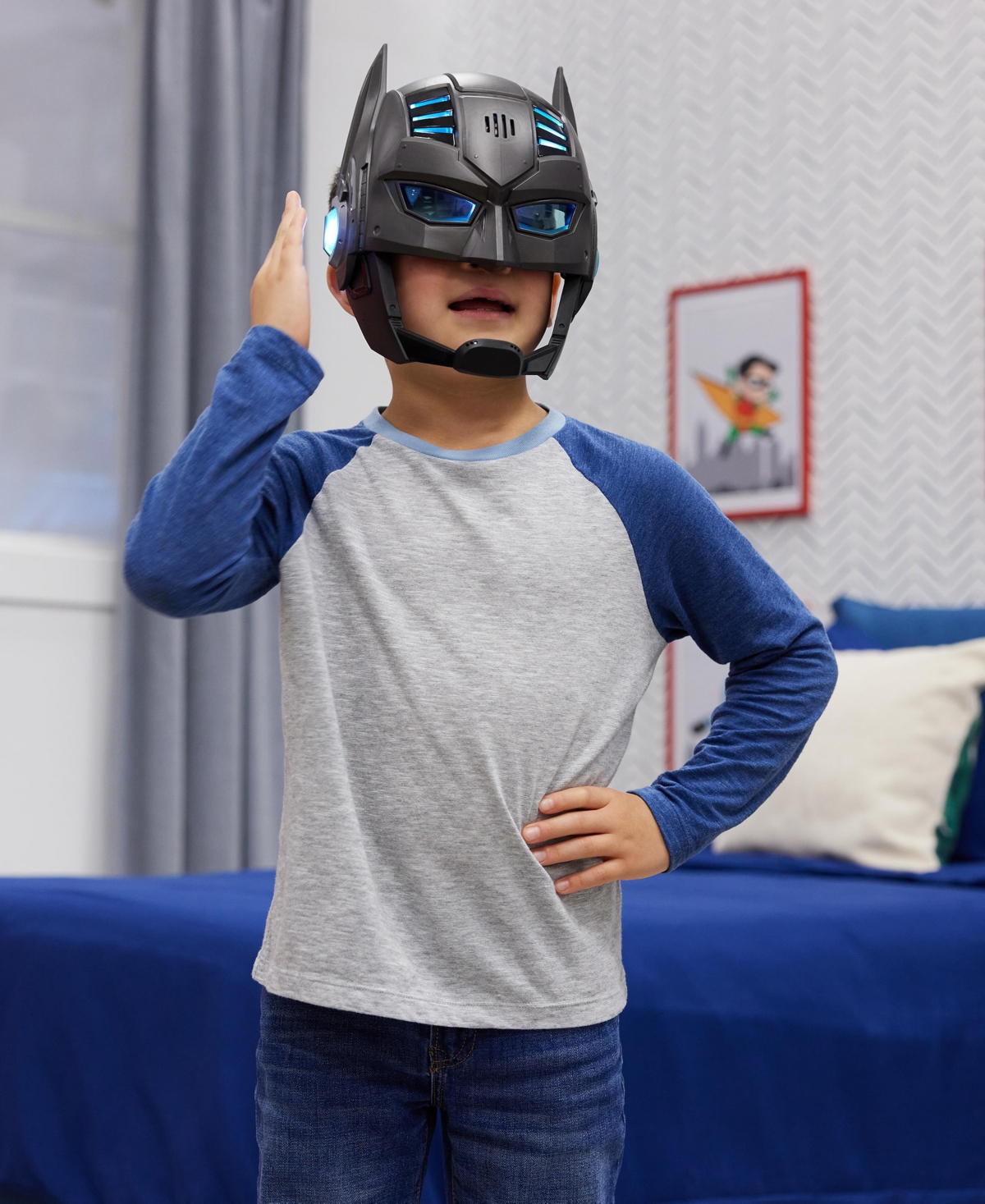 Dc Comics Armor-up Batman Role Play Mask In No Color