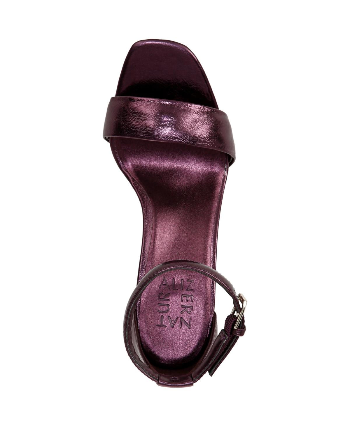 Naturalizer Joy Square Toe Ankle Strap Dress Sandals