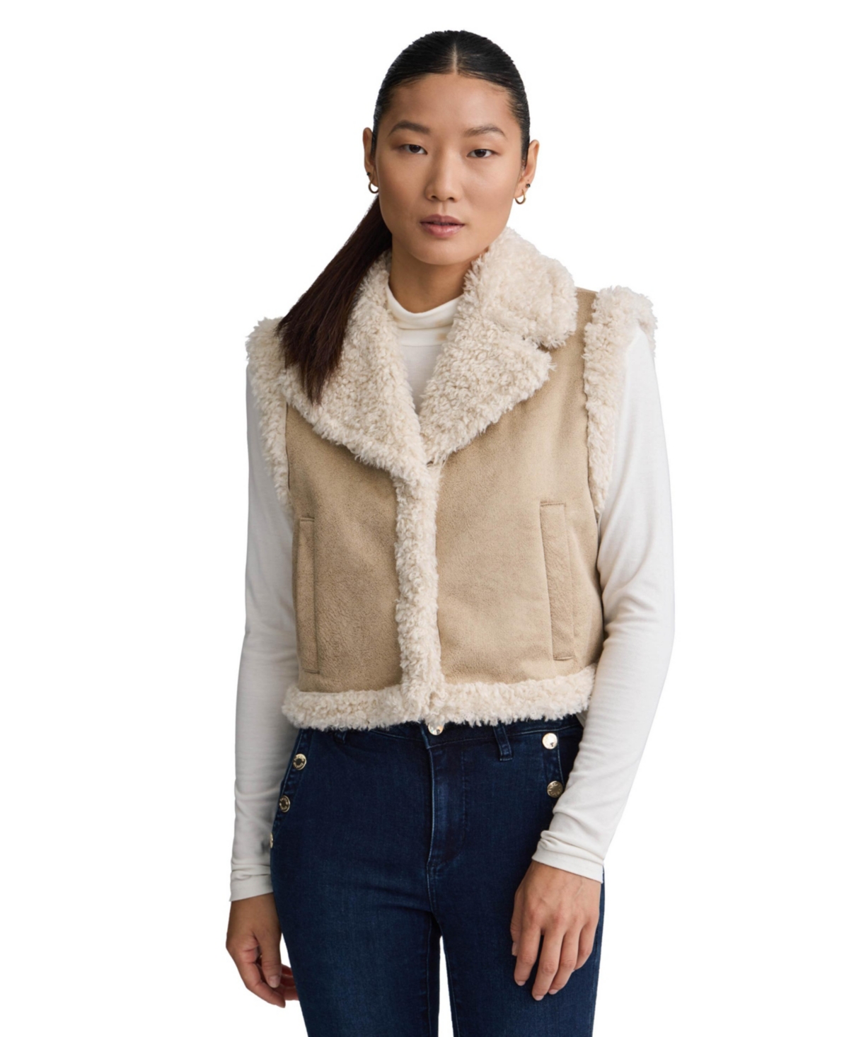 Nvlt Women's Shearling 4 In 1 Coat