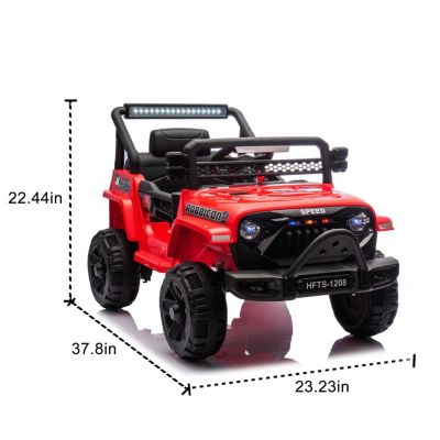 Streamdale Kids Electric Ride-On Truck 12V, Parent Control, Education Features