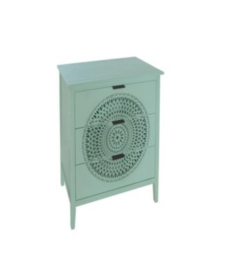 Streamdale Carved Wood Dresser with Storage