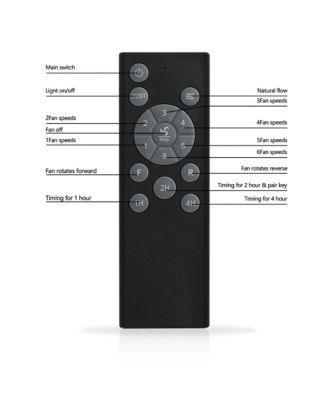 Caged Ceiling Fans with Lights, 20" Flush Mount