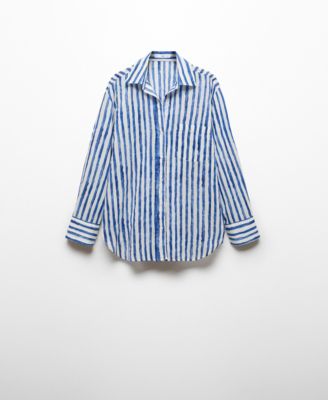 Women's Cotton Striped Shirt