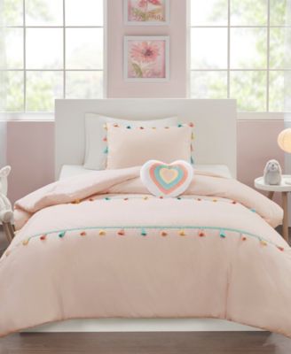 Intelligent Design Tessa Tassel 3-Pc. Comforter Set, Twin