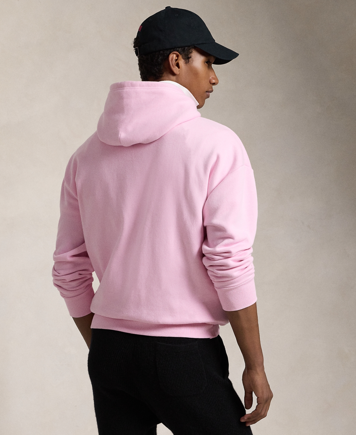 Polo Ralph Lauren Men'sPony Relaxed-Fit Hoodie - Pink