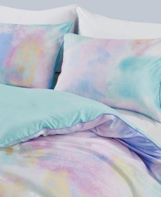 Cassiopeia Watercolor Tie Dye 4-Pc. Comforter Set, King/California King