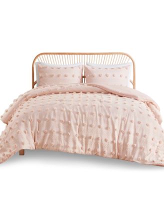 Intelligent Design Lucy Clip Jacquard 3-Piece Comforter Set, King/California King