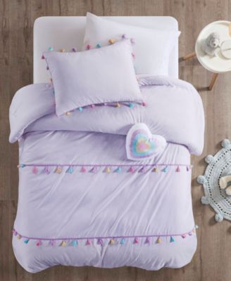 Intelligent Design Tessa Tassel 3-Pc. Comforter Set, Twin