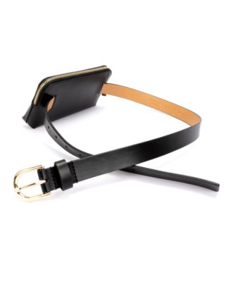 Women's Zip Embossed Logo Belt Bag