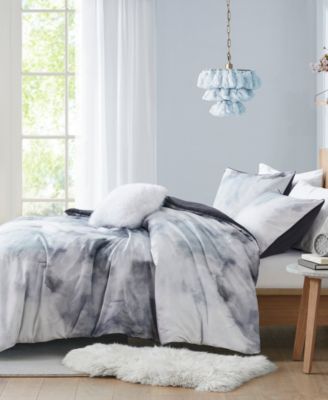 Cassiopeia Watercolor Tie Dye 3-Pc. Comforter Set, Twin/Twin XL
