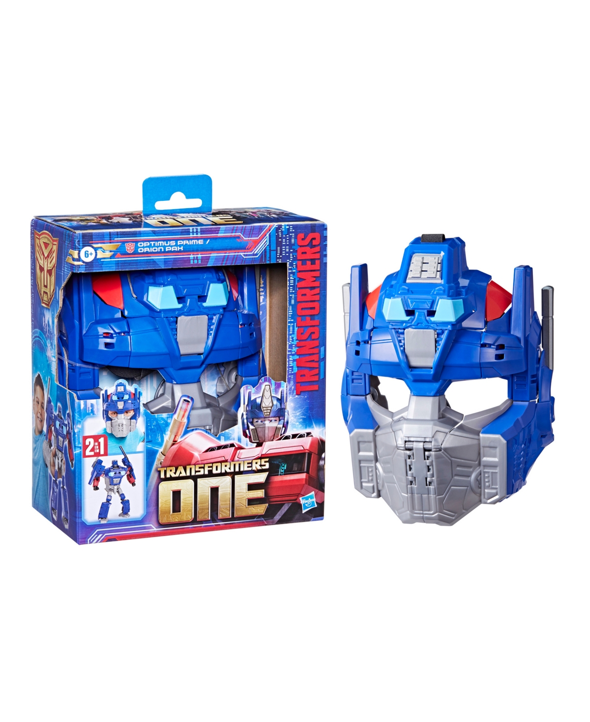 Transformers One 2 In 1 Optimus Prime Orion Pax Mask Action Figure In No Color
