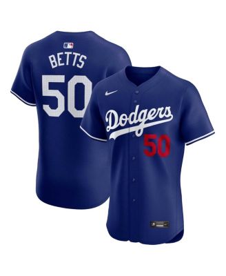 Nike popular Los Angeles Dodgers Mookie Betts Alternate Blue Jersey Men's Size Small New