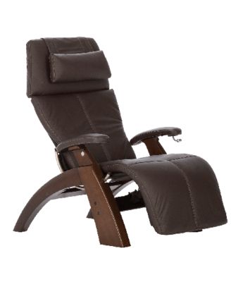 Pc-350 Omni-Motion Limited, Dark Walnut, Espresso Pad, Top Grain Leather Zero Gravity Recliner