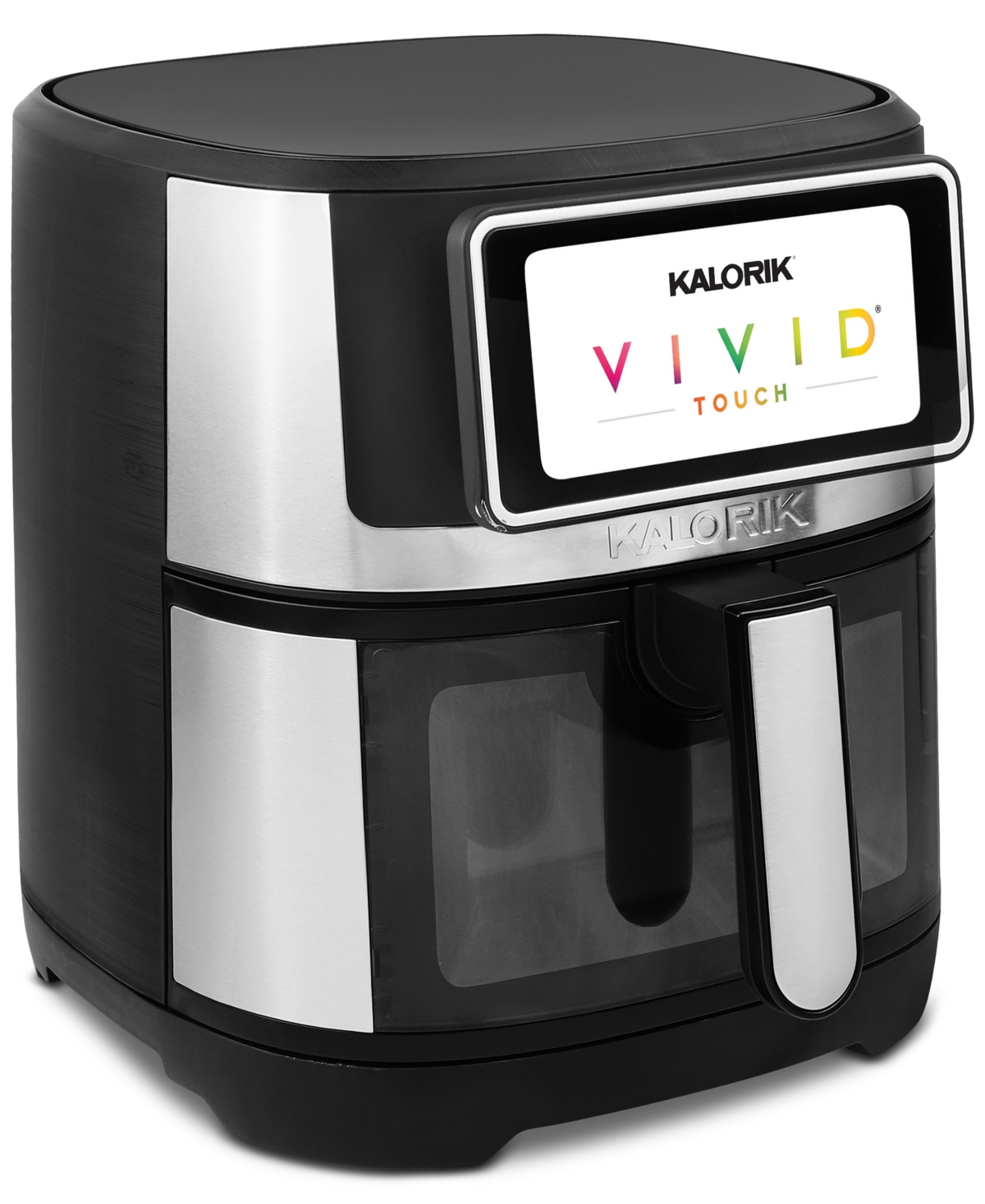 Kalorik Vivid Touch 5-qt. Air Fryer With High-resolution Touchscreen In Black