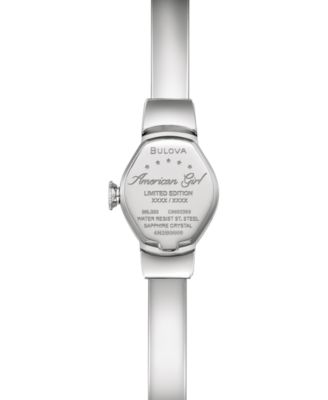 Women's American Girl Archive Stainless Steel Bangle Bracelet Watch 17mm