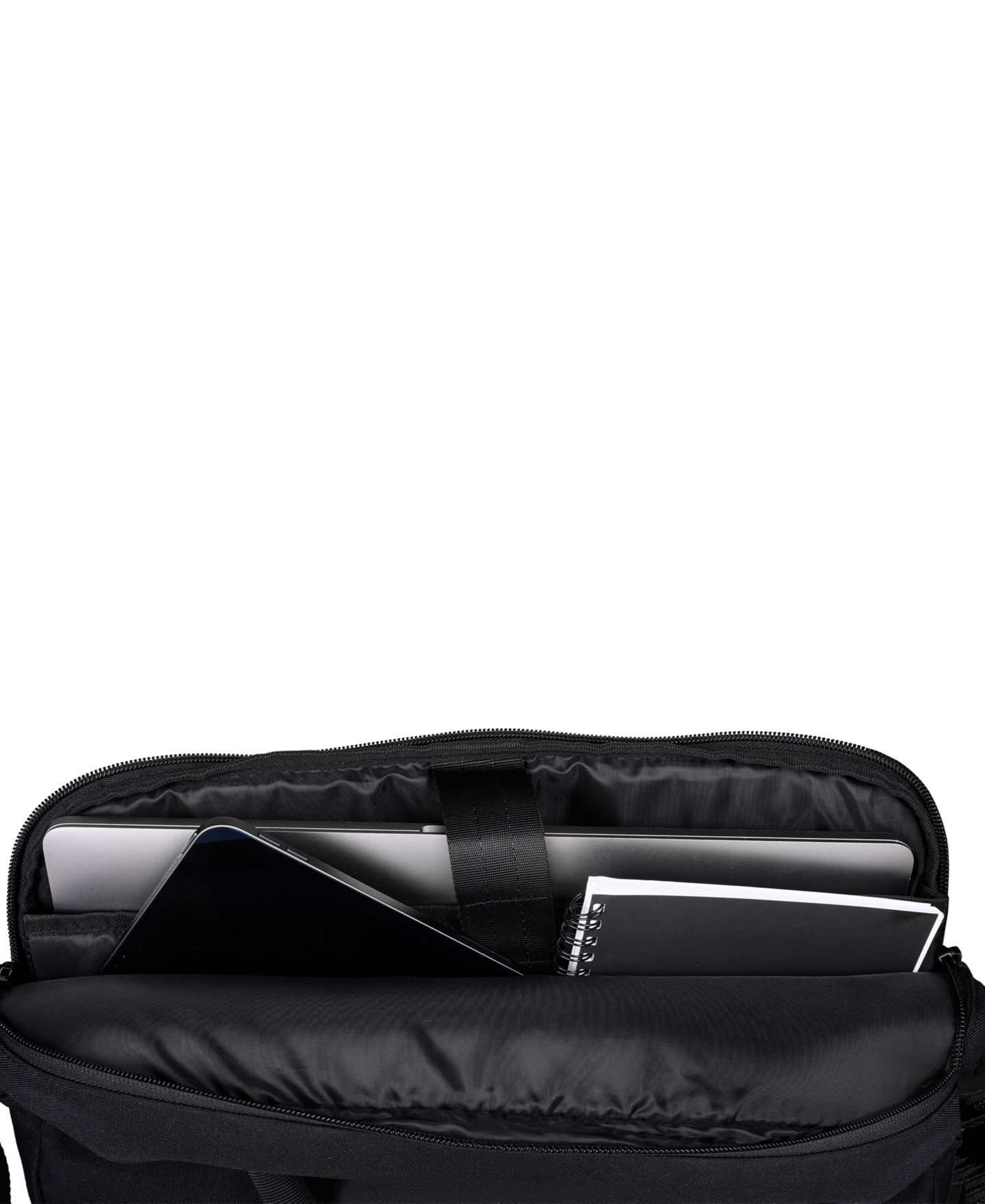 Сумка Kenneth Cole Reaction Faux Leather 16" Laptop Business Case, цвет: Чёрный — фото 10