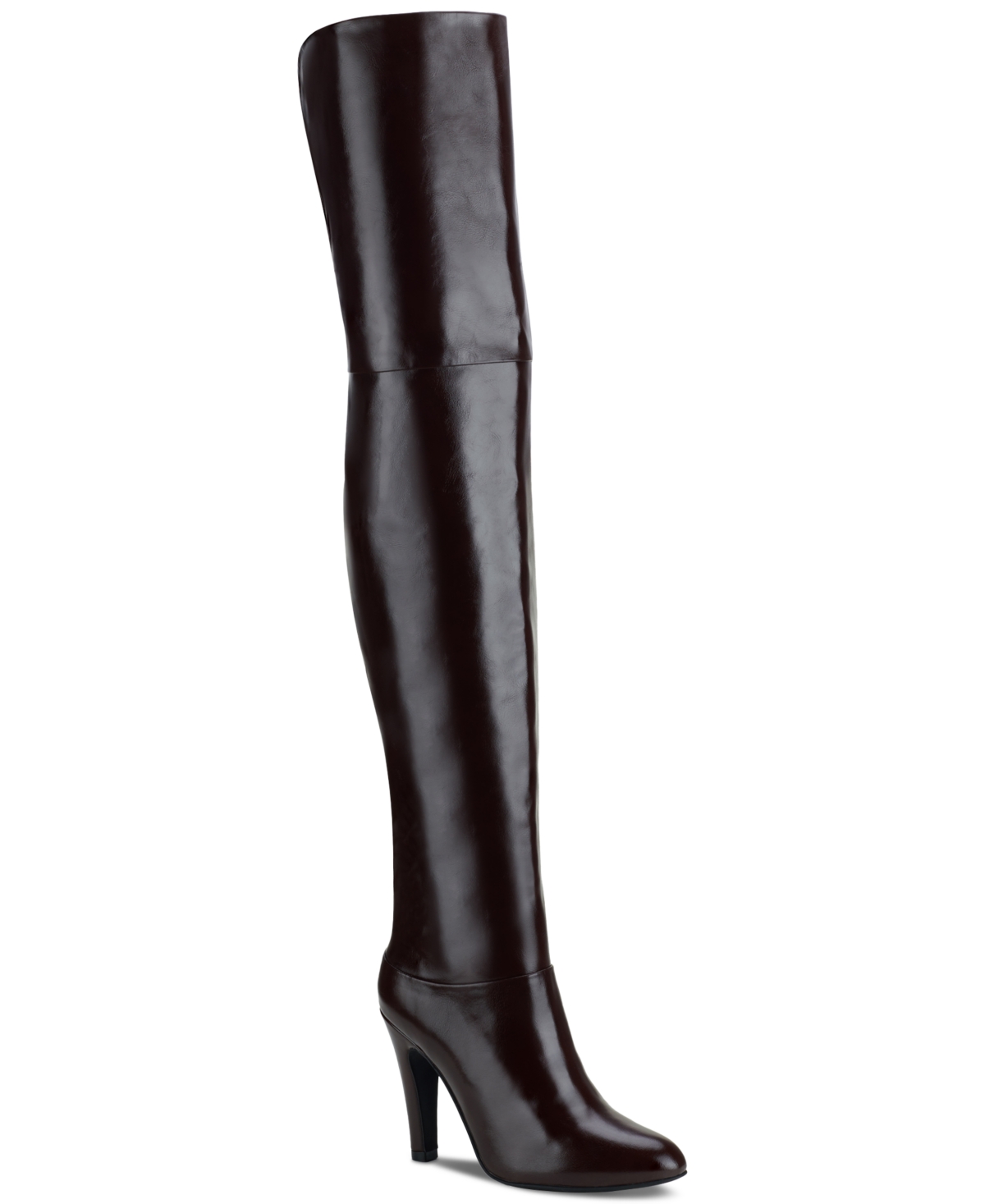 Overlook Over-the-Knee Heeled Dress Boots - Brown