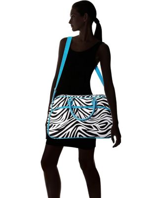 Zebra 21-inch Carry-On Shoulder Duffel Bag