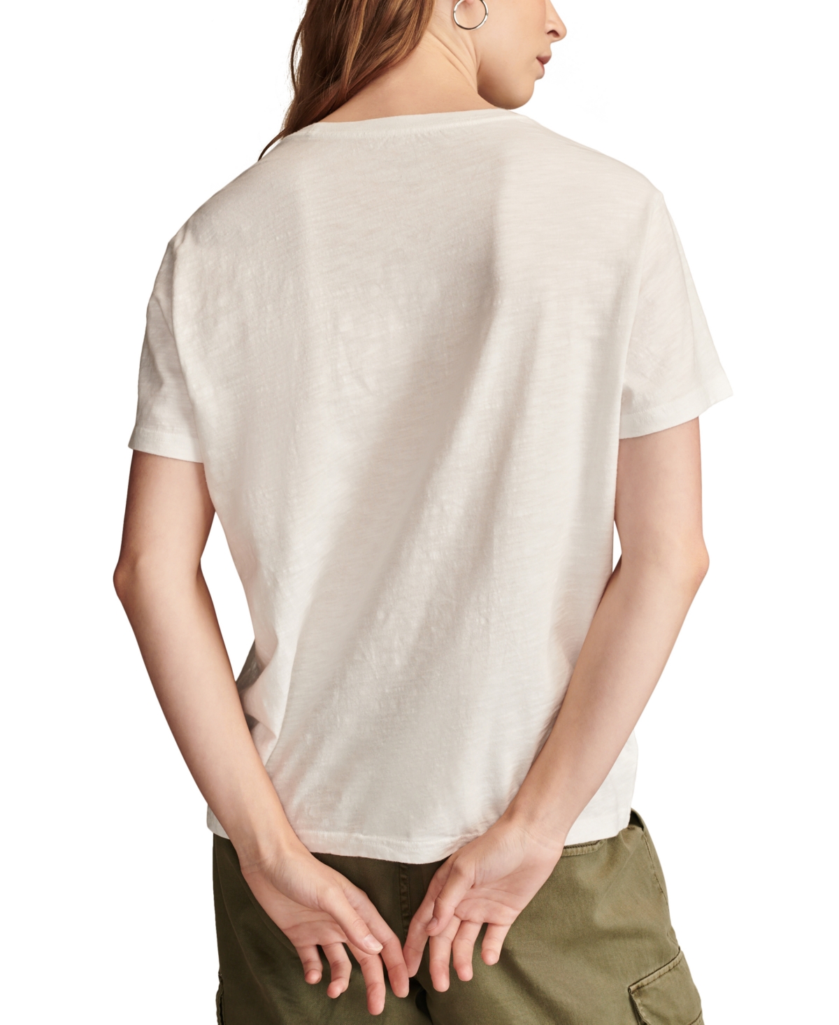 Lucky Brand Women's Grateful Dead Graphic Boyfriend T-Shirt