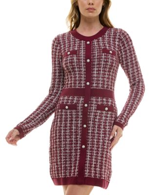 Macy's sweater dresses juniors best sale