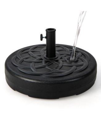 22 Inch Fillable Heavy-Duty Round Patio Umbrella Base Stand