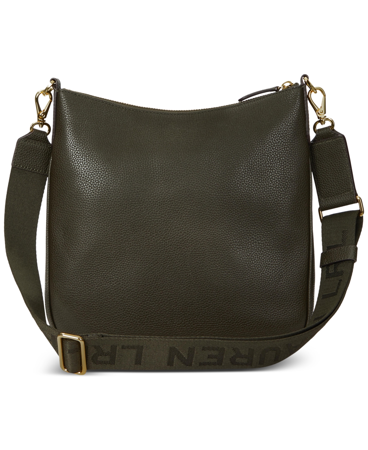 Lauren Ralph Lauren Cameryn Pebbled Leather Crossbody