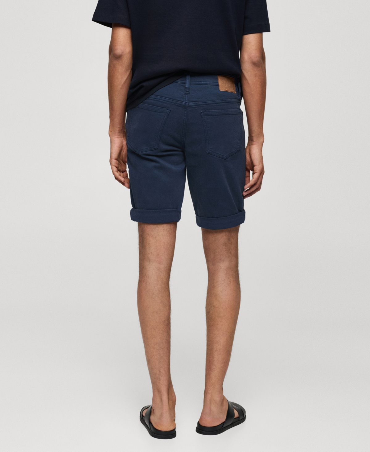Mango Men's Denim Bermuda Shorts
