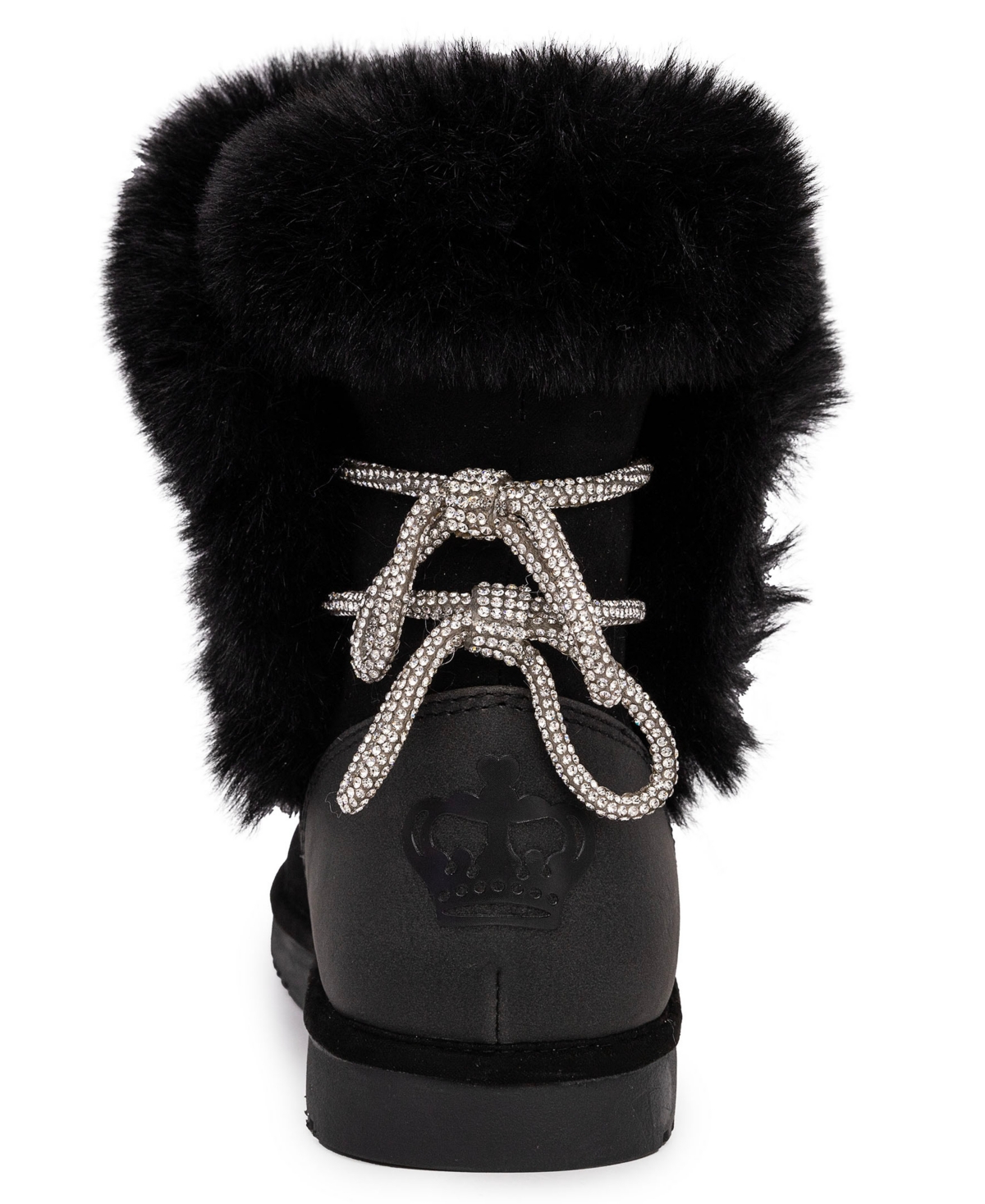 Shop Juicy Couture Little And Big Girls Kahlo Cold Weather Boot In Black