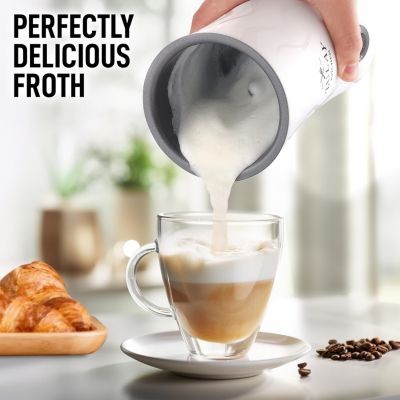 Powerful 4-in-1 Electric Milk Frother and Steamer