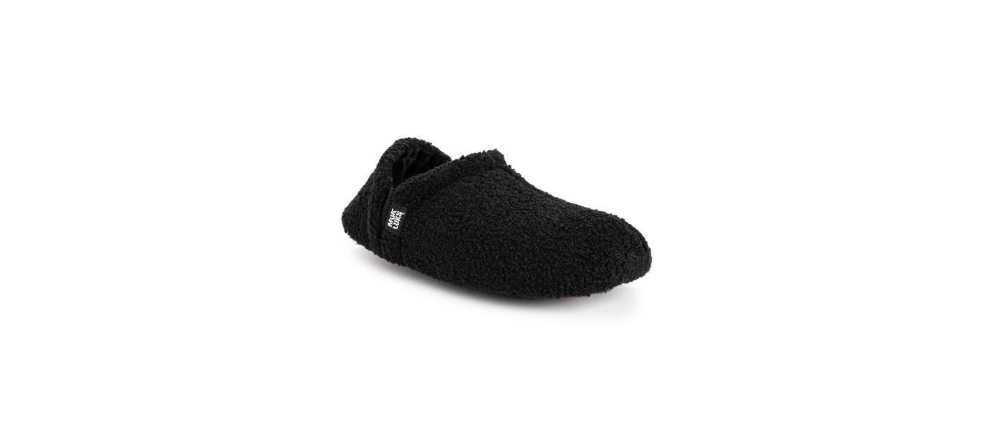 Мужские тапочки MUK LUKS Berber Slipper, цвет: Чёрный — фото 1