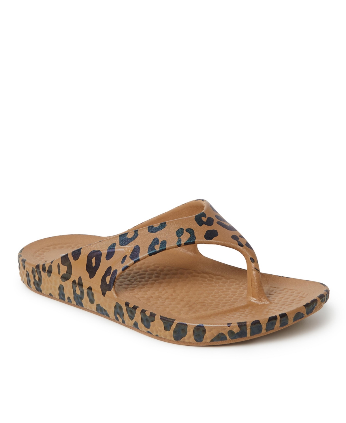 Dearfoams EcoCozy by Women's Sustainable Comfort Thong Sandal