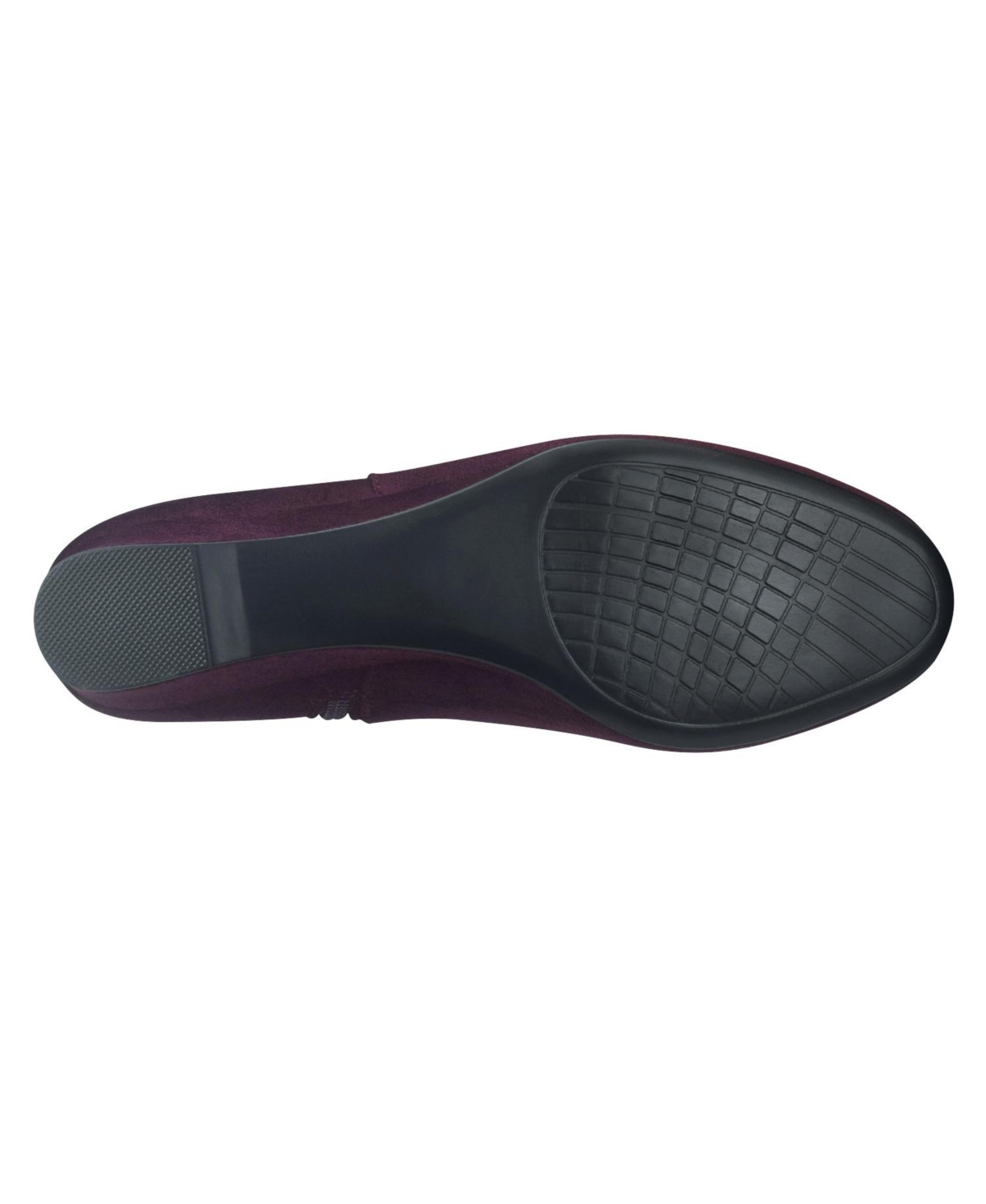 Impo Women's Gandan Medium And Wide Width Wedge Bootie With Memory Foam Women's Shoes In Midnight Blue
