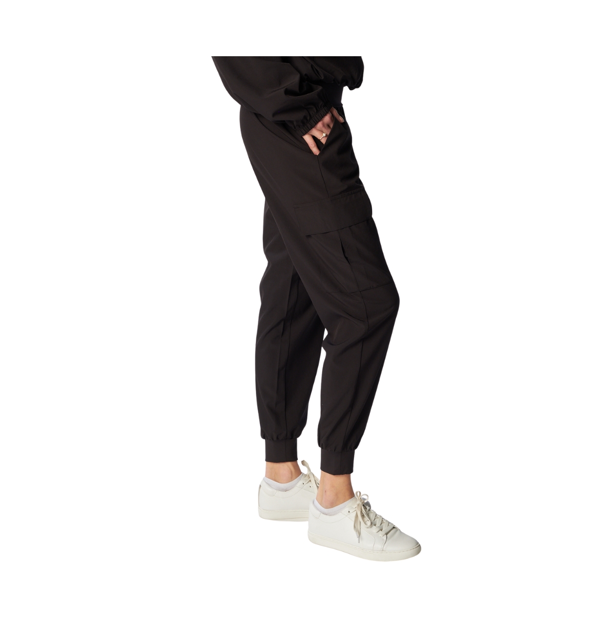 Women's G Lifestyle Woven Cargo Jogger - Grey sage