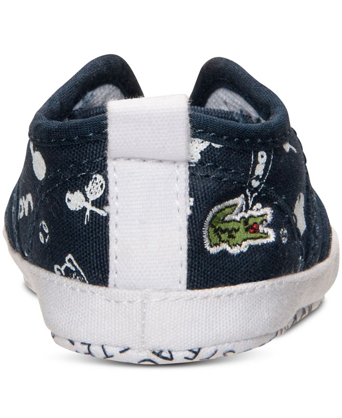 Lacoste Big Boys' Rene Crib Baby Shoes from Finish Line Macy's