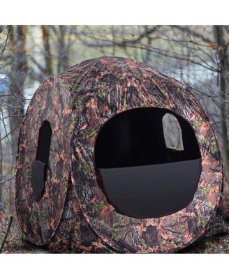 Portable Pop up Ground Camo Blind Hunting Enclosure