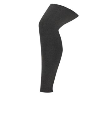 Women's Plus Size Plush Lined Footless Leggings