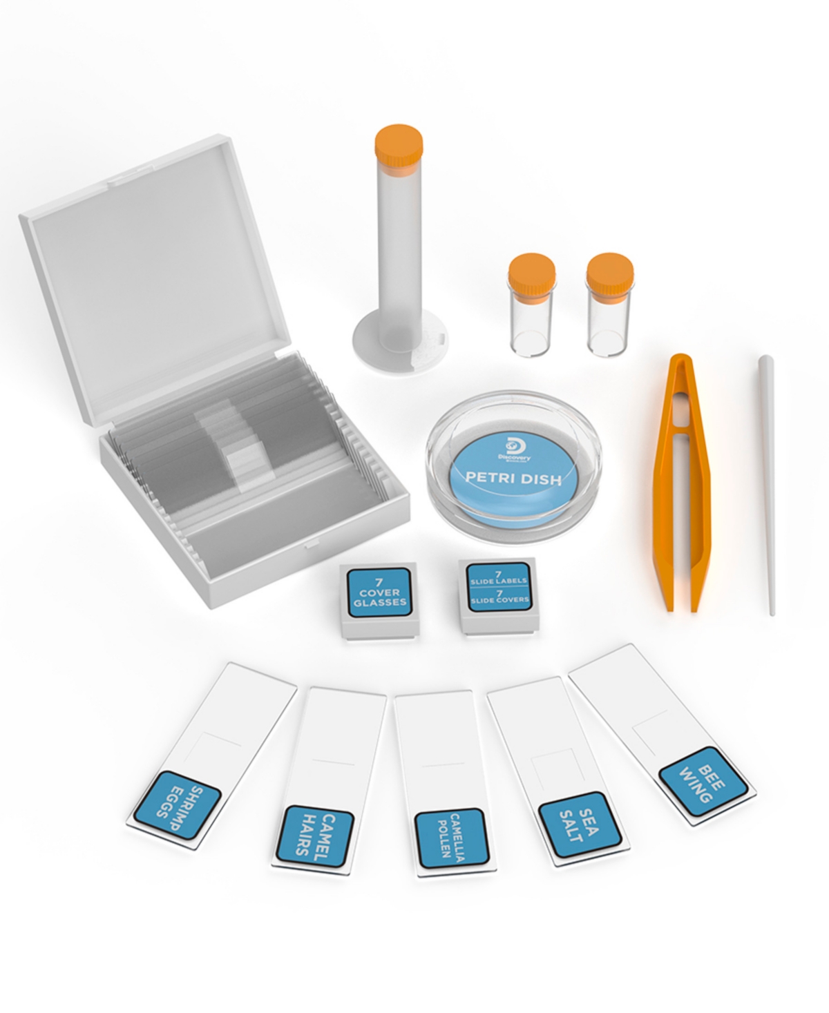 Discovery Microscope Experiment Lab Set In No Color