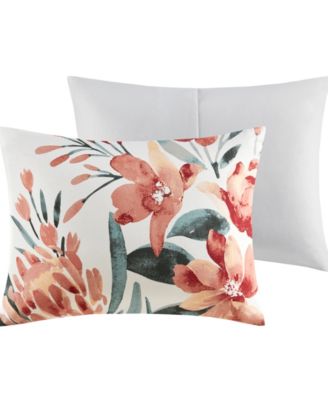 Dahlia 3-Pc. Duvet Cover Set, King/California King