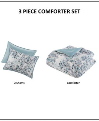 Brielle 3-Pc. Comforter Set, King/California King