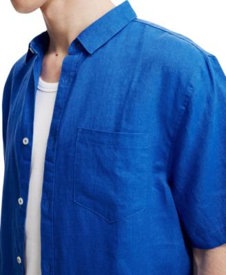 Men's Linen Short Sleeve Shirt