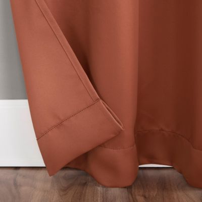 Preston Energy Saving Blackout Rod Pocket Curtain Panel