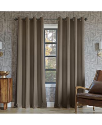 Oslo Theater Grade Extreme 100% Blackout Grommet Curtain Panel