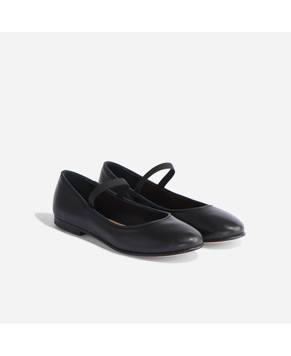 Bea Mary Jane Flat - Black