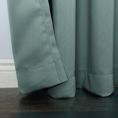 Sun Zero Preston Energy Saving Blackout Grommet Curtain Panel