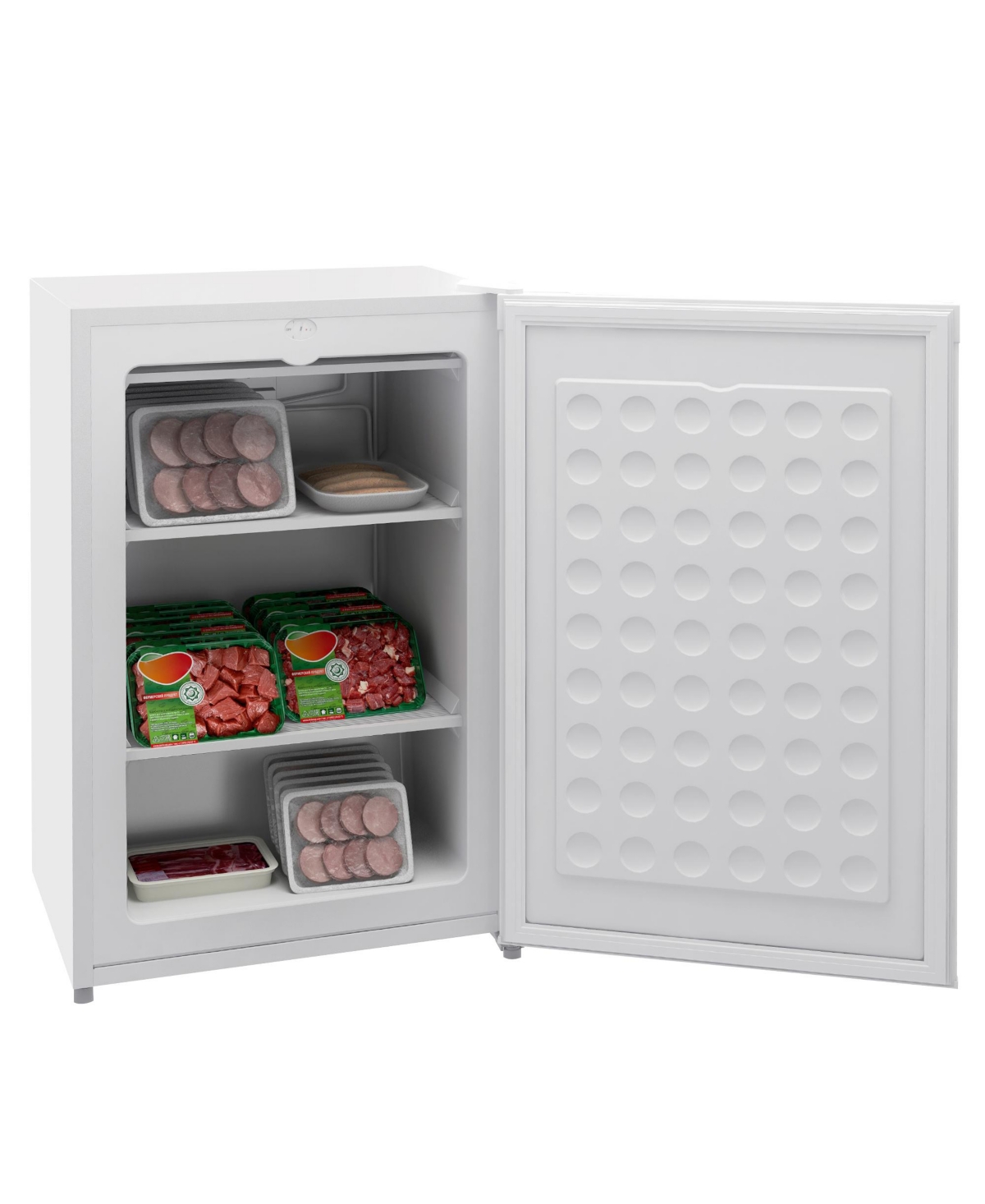 Streamdale Furniture 3.0 Cu. Ft. Compact Mini Upright Freezer,- White