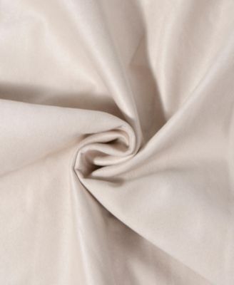 King Upholstered Platform Bed with Oversized Backrest, Beige