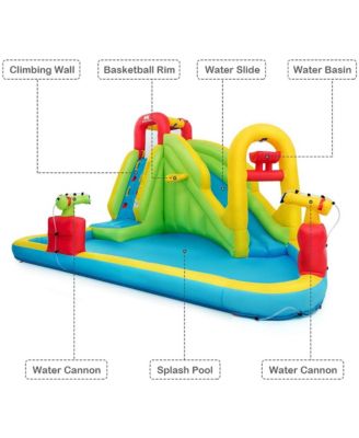 Inflatable Water Slide Kids Bounce House w/480w Blower
